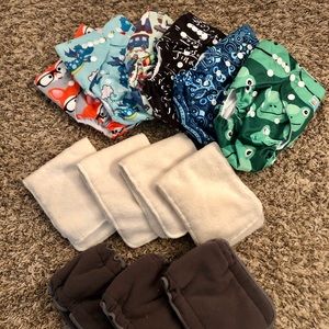 ALVA Baby Cloth Diapers. New!!!